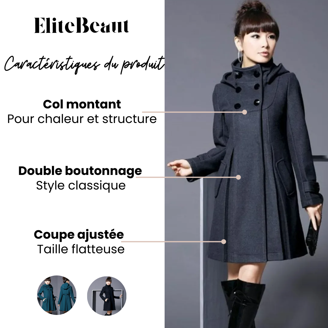 Manteau Noirelle – Confort Chic