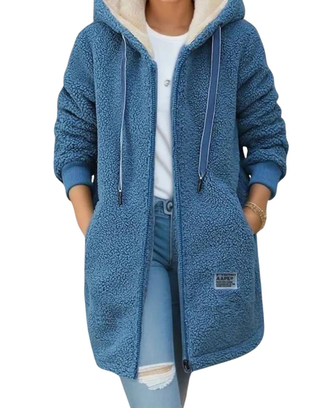 Brise Douillette – Sherpa Hooded Coat