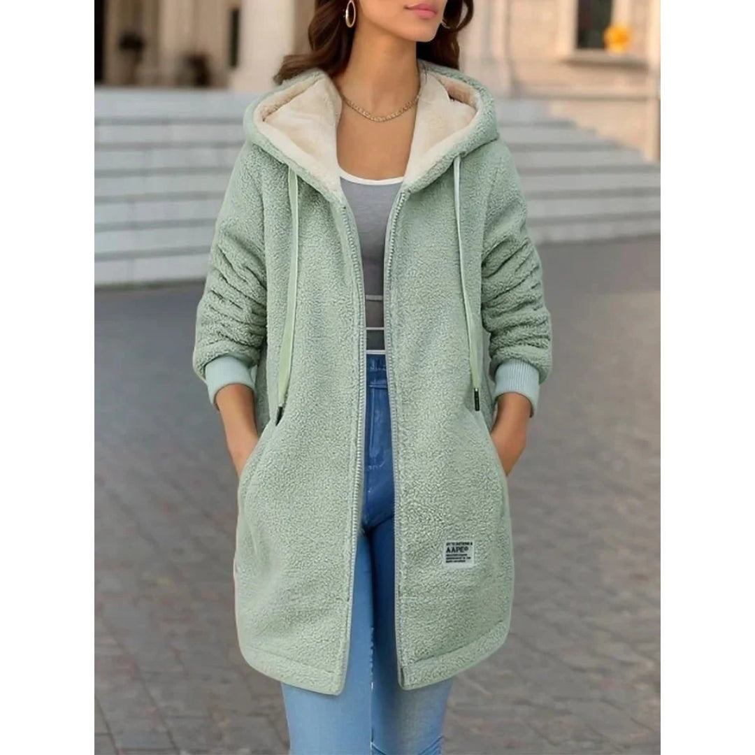 Brise Douillette – Sherpa Hooded Coat