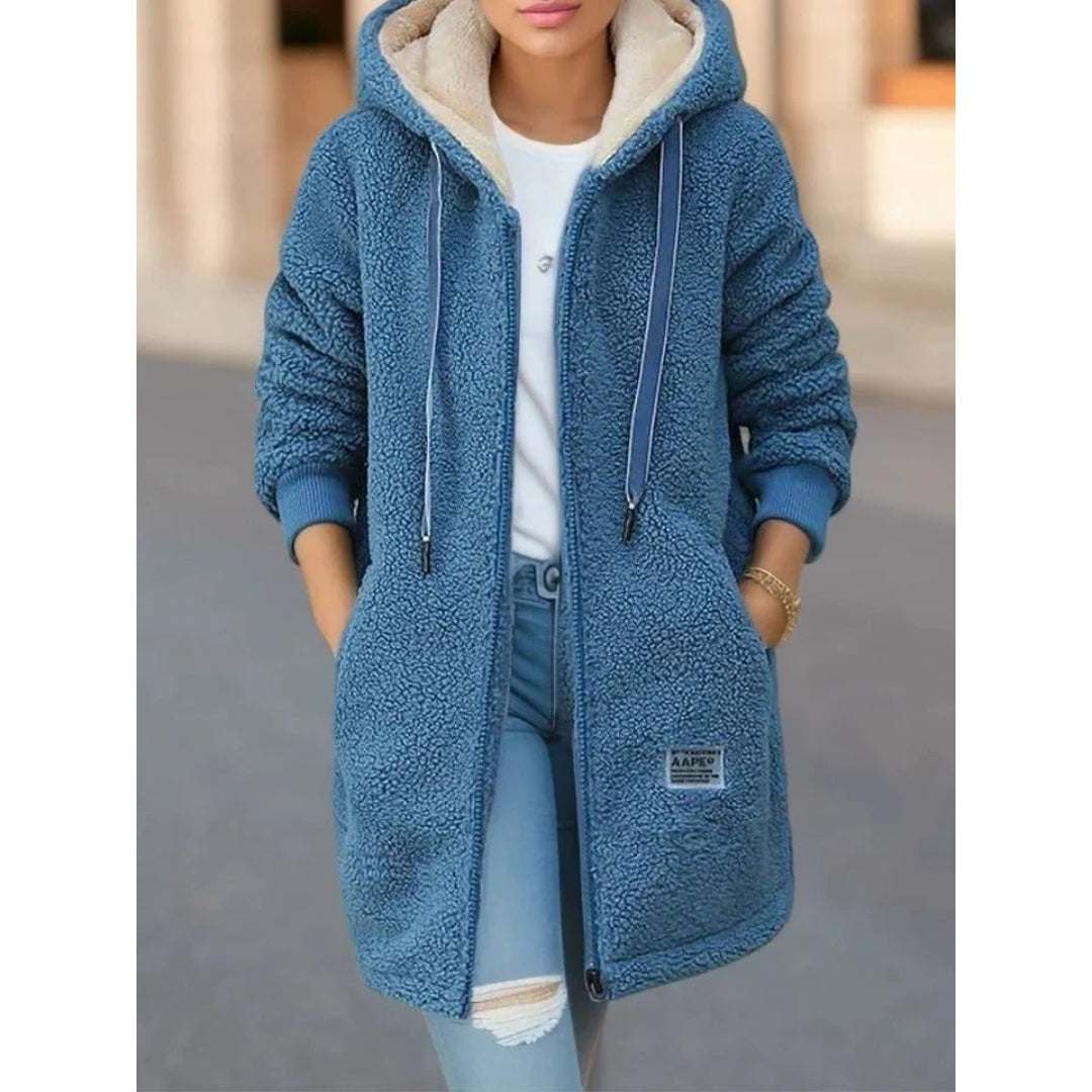 Brise Douillette – Sherpa Hooded Coat