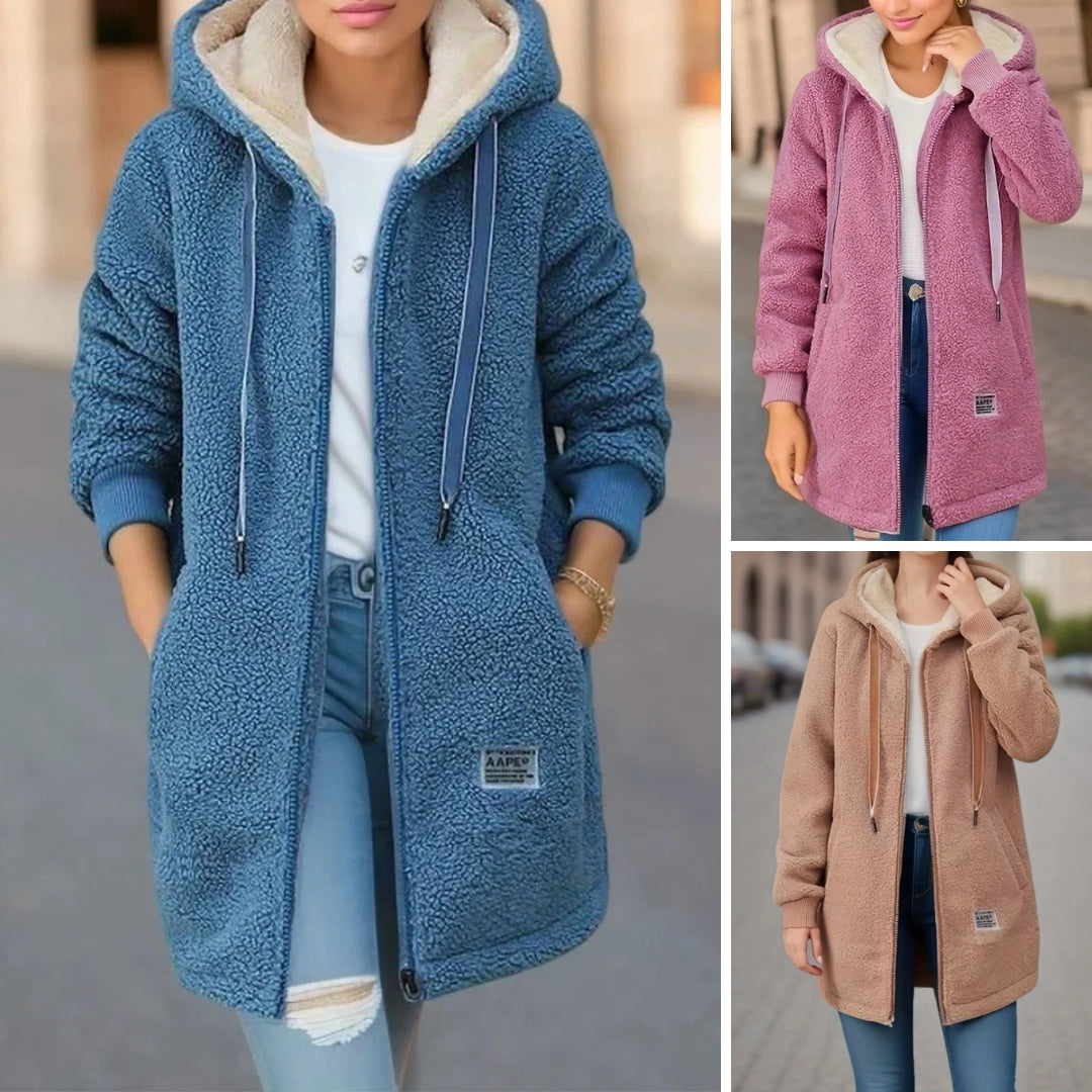 Brise Douillette – Sherpa Hooded Coat