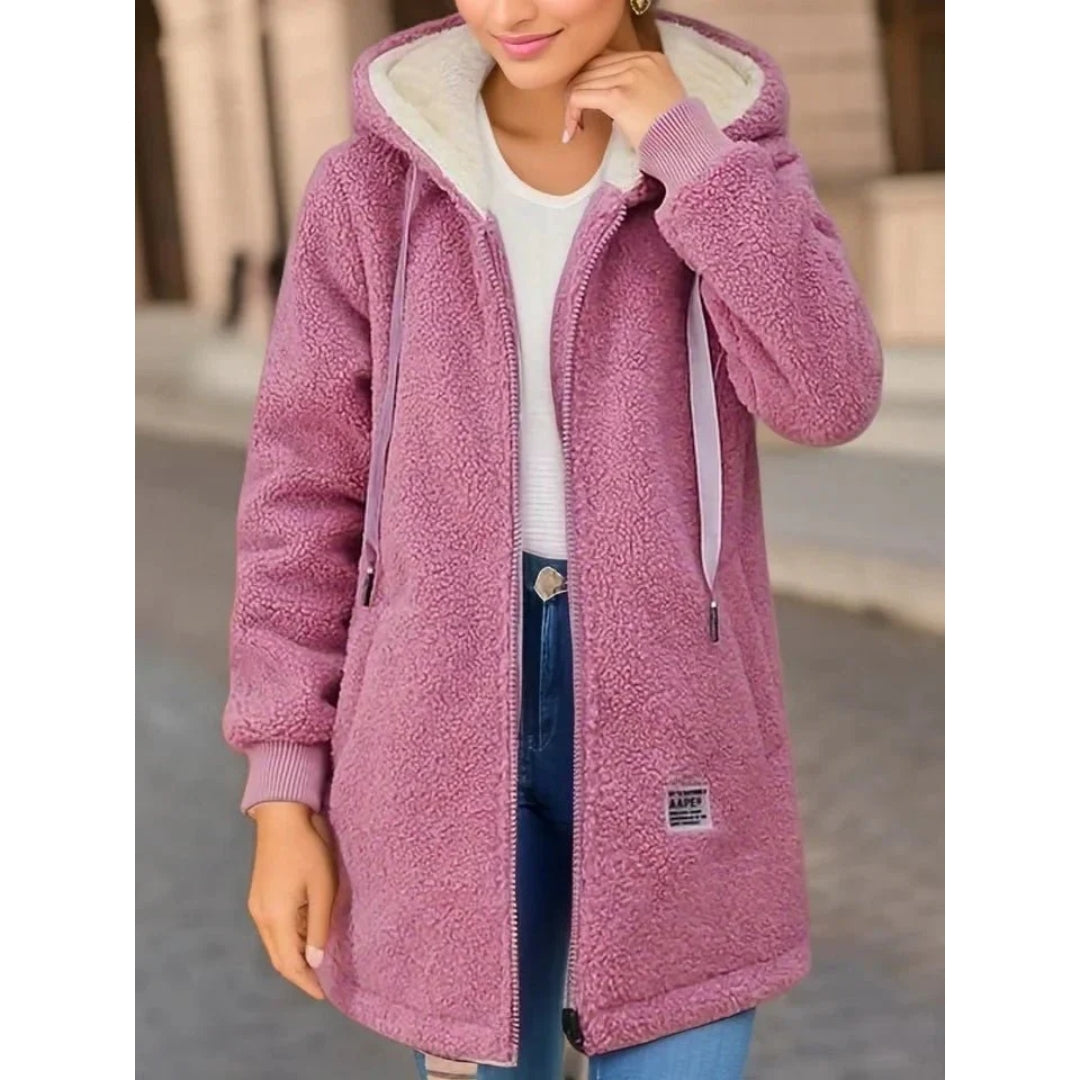 Brise Douillette – Sherpa Hooded Coat