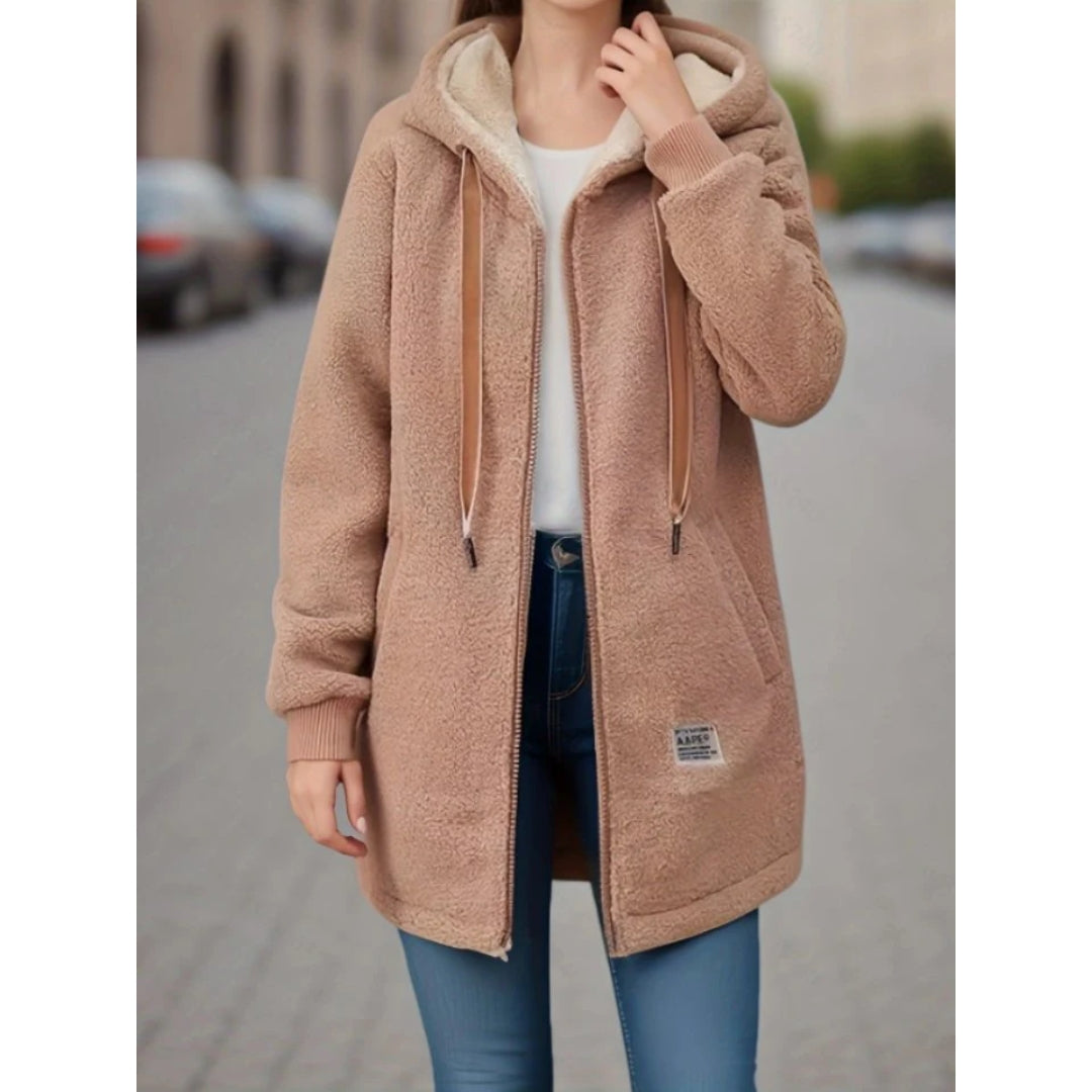 Brise Douillette – Sherpa Hooded Coat